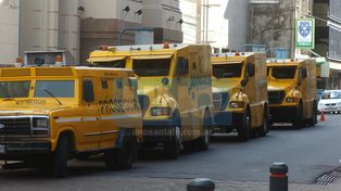 El paro en el transporte de caudales podría generar faltantes en los cajeros