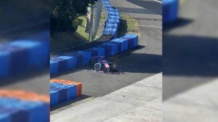 Franco Colapinto sufrió un accidente durante los test en Hungría