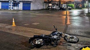 Detenido tras chocar a una motociclista y huir del lugar