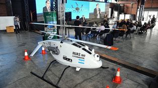 La provincia adquirió helicópteros no tripulados