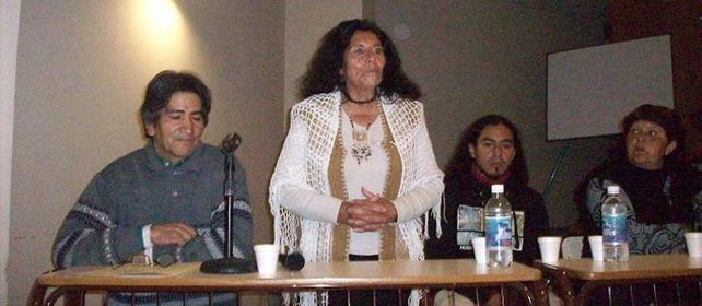 Miembros de la comunidad Salvador Talquenca