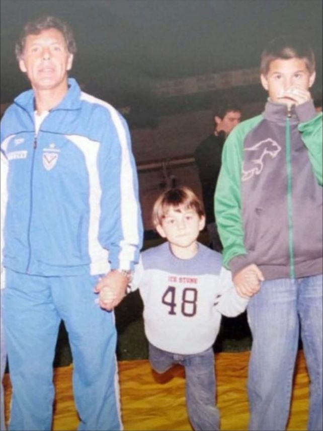 Con Miguel Ángel Russo.