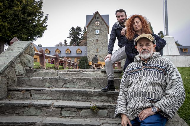 En Bariloche. El director Pablo Nisenson