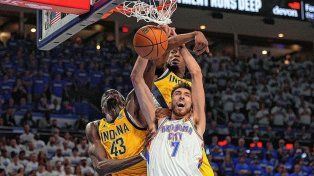 Oklahoma City Thunder venció 120-109 este lunes a Indiana Pacers.