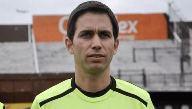 El ex árbitro de inferiores Martín Bustos