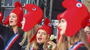 Marchan contra la fertilización asistida a lesbianas
