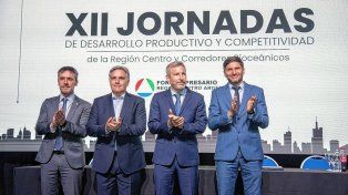 Frigerio, Pullaro y Llaryora acordaron fortalecer la producción y la integración de la Región Centro