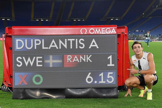 Germán Chiaraviglio puso en lo más alto a Armand Duplantis