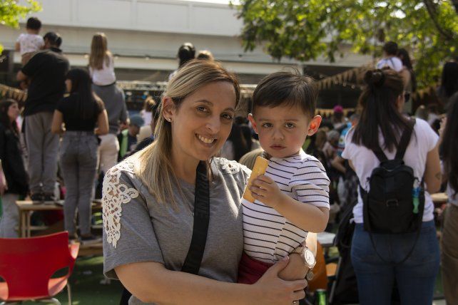 Natalia Elbaba y Dante Galeano