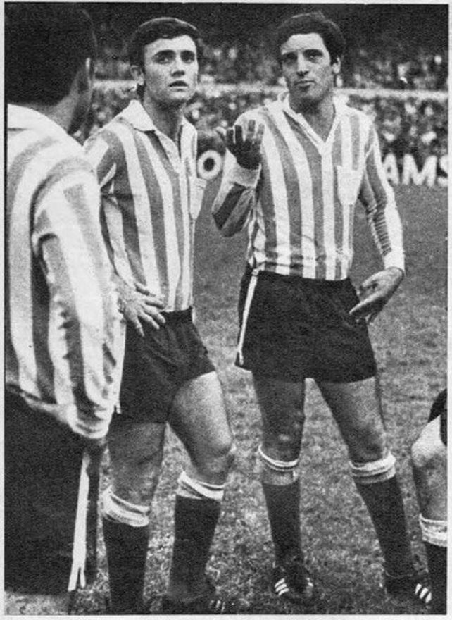 Roberto Perfumo y Alfio Basile.