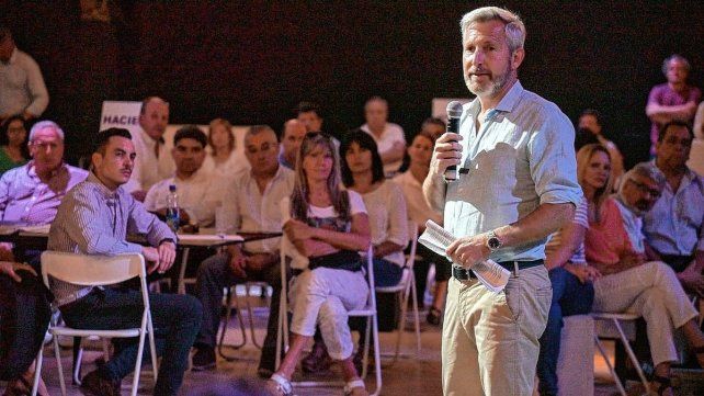 Rogelio Frigerio presentó en redes sociales su postulación provincial (Archivo)