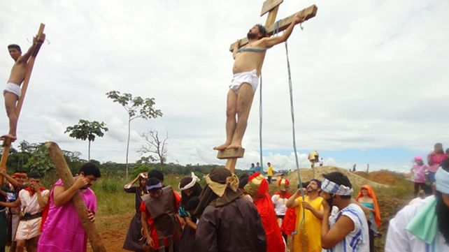 Murió ahorcado mientras interpretaba a Judas en un Vía Crucis viviente