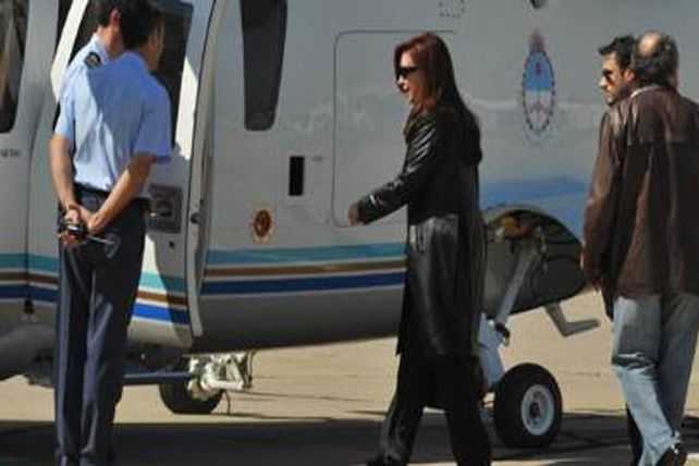 La presidenta arribó a General Motors donde anunciará nuevas inversiones