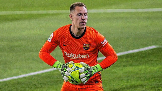 El arquero alemán Ter Stegen no atajará en la Eurocopa porque debe ser operado de la rodilla.&nbsp;