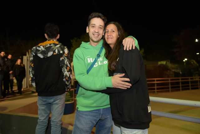 Agustin Aguirre y Antonela Garcia