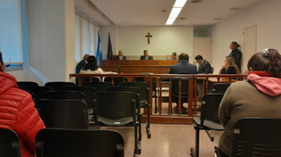 Una de las audiencias del juicio.