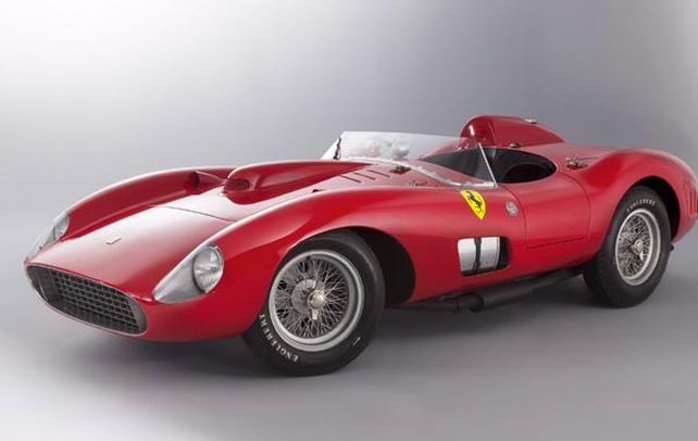 Una obra de arte. El famoso auto de carreras fue construido por Sergio Scaglietti en la década de 1950.