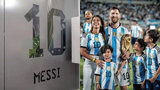 River Plate le regalará un palco a la familia Messi.
