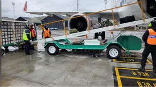 Las fuerzas de seguridad podrán brindar servicios aeroportuarios y de rampa