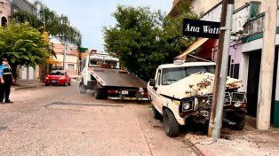 El joven, de 25 años, manejaba a alta velocidad, sin registro de conducir y estaba alcoholizado. Fue atendido en el hospital Centenario de Gualeguaychú