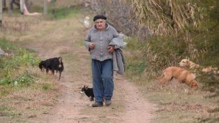 El expresidente de Uruguay, José Pepe Mujica, en su chacra.