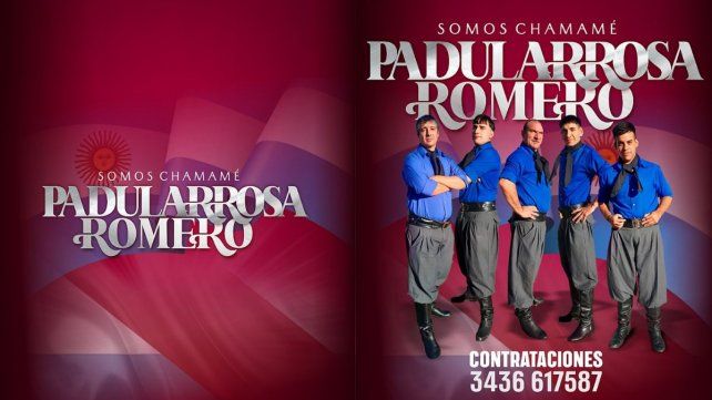 La banda de chamamé Padularrosa-Romero