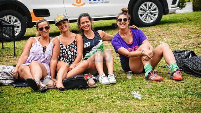 Las chicas también dijeron presente en el complejo del CAE.