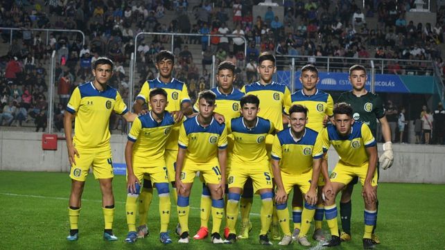El sub 17 de Central de Paglialunga y Colusso