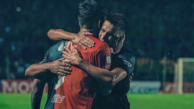 La emoción de Jourdan por marcar su primer gol en Colón