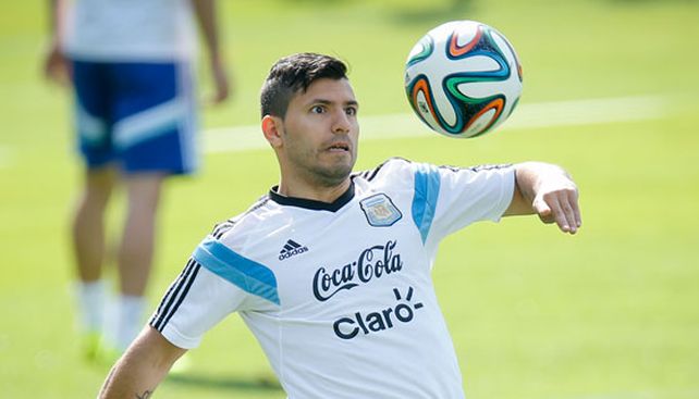 El Kun Agüero tiene el alta médica y estará en el banco ante Bélgica
