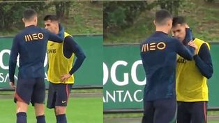 Clima tenso en Portugal por un cruce entre Cristiano y Cancelo