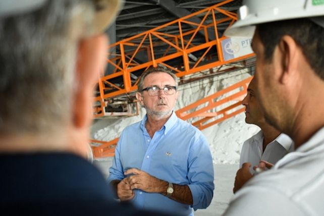 Daniel Costamaga. Ministro de Producción