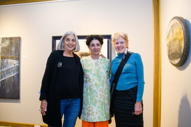 Laura Soboleosky, María Blanco y Patricia Alisio