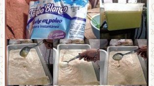 Las leche en polvo fueron retiradas desde los comedores para realizar un análisis.