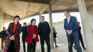 El ministro Daniel Filmus recorrió el Parque Nuevo, donde se terminará el Planetario