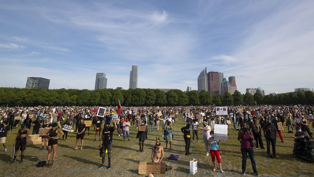 Manifestaciones en todo el mundo por la muerte de George Floyd