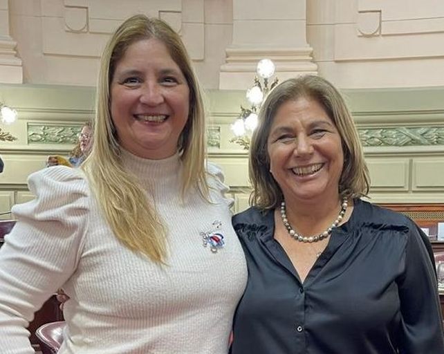 Las&nbsp; diputadas Beatriz Brouwer y Sonia Martorano