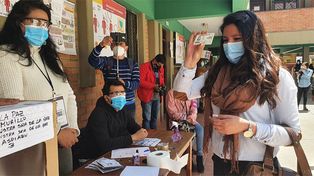 Bolivianos y bolivianas votaron en Argentina.&nbsp;