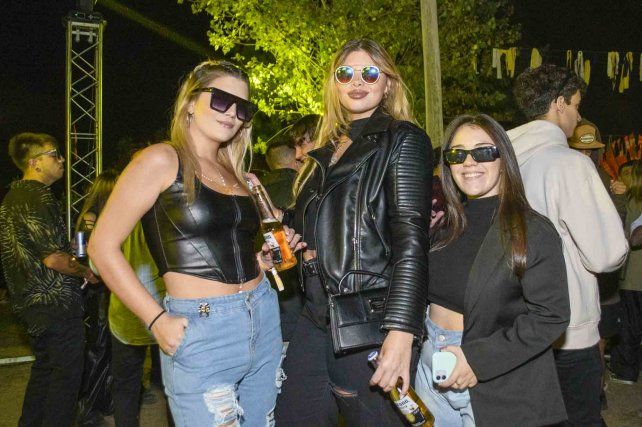 Lucía Lucas, Helena Ábalos y Agostina Abril.