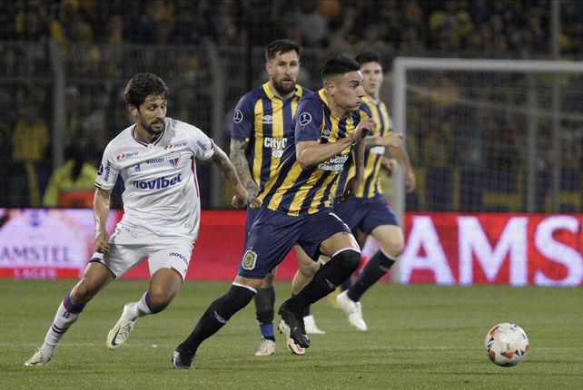 El segundo partido en el Gigante con Lequi como DT fue ante Fortaleza, por la Sudamericana. Empate 1-1.
