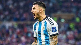 Leandro Paredes jugará de titular en el mediocampo de la selección argentina. Jugará en reemplazo de Alexis Mac Allister.