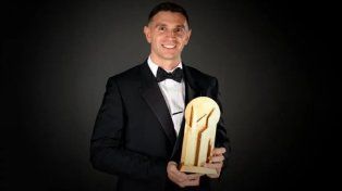 Dibu Martínez ganó el Premio Lev Yashin en 2023 y 2024.