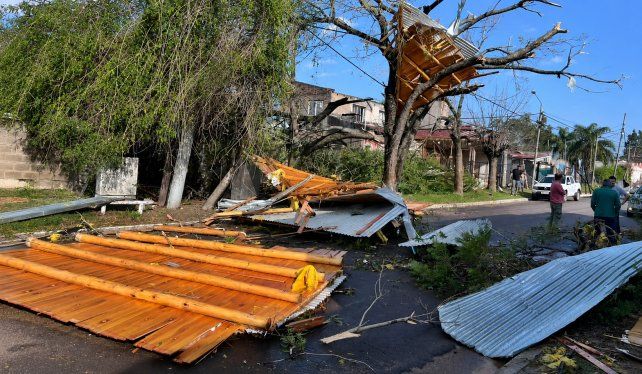 Concordia y una tormenta que afectó a muchos.