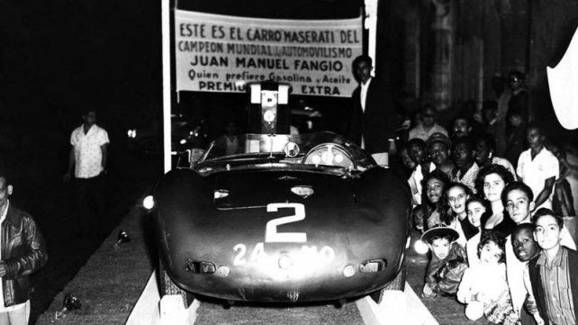 La Maserati 450 de Fangio.