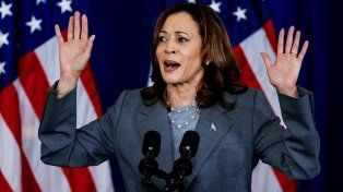 La vicepresidenta de los Estados Unidos, Kamala Harris.