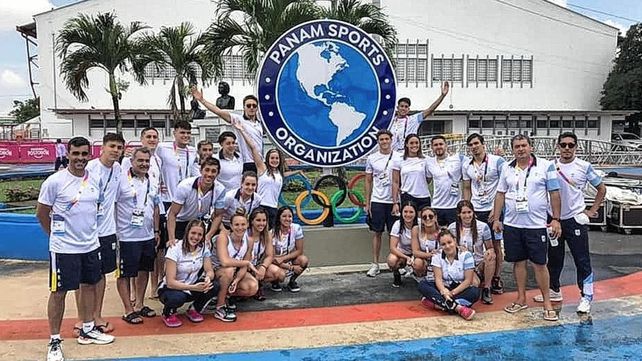 &nbsp;El equipo argentino de natación que está compitiendo en Colombia y que continúa sumando medallas.