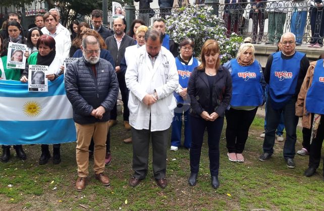 Pedidos de justicia por Cecilia Burgadt.