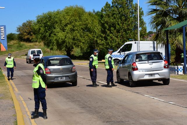 Coronavirus: fortalecen los controles policiales en el Túnel