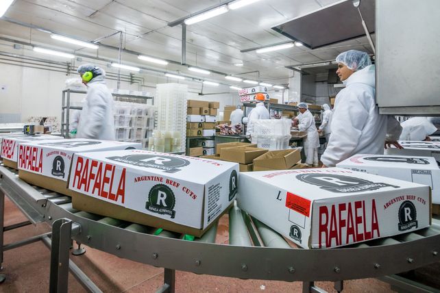 Rafaela alimentos. El frigorífico tiene plantas en Rafela y Casilda.