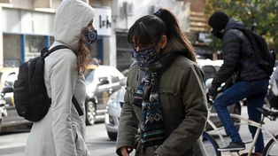 Frío polar: dos tercios del país con temperaturas menores a los 5 grados